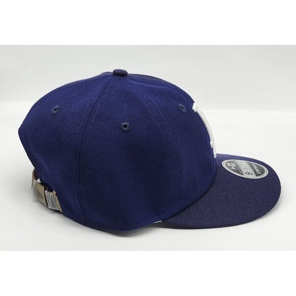 New Era 9FIFTY Retro Crown LA Dodgers Wool Two-Tone Strapback Hat - Picture 4 of 5